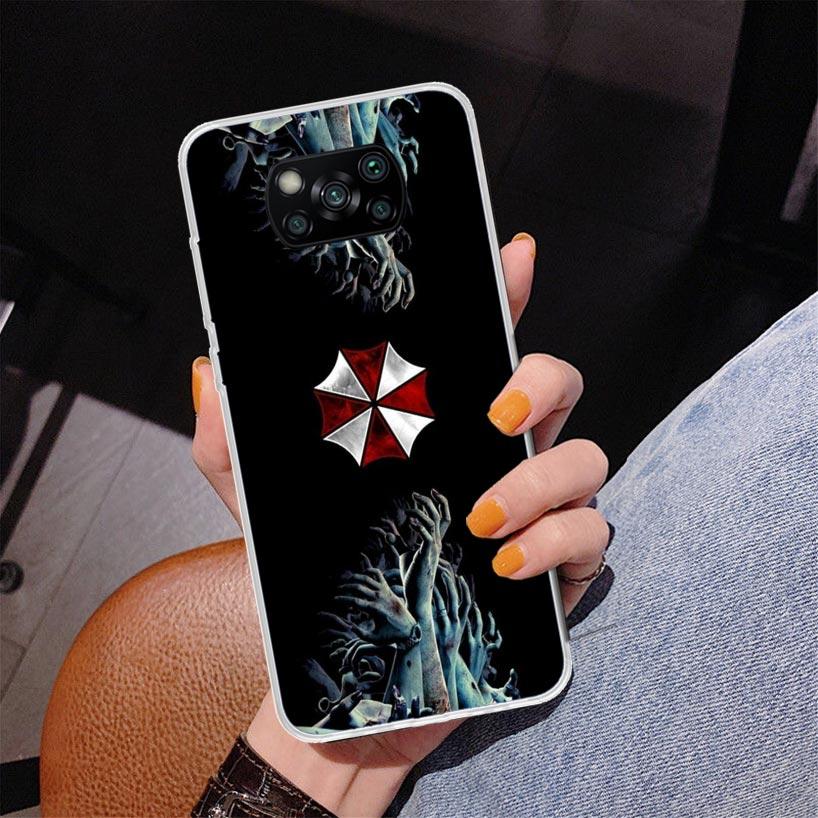 Shaped Umbrella Phone Case For Xiaomi Poco X7 X6 X5 Pro F7 Ultra Redmi 15C 15 13C 13 12C 12 10 10A 10C 9 9A 9C 9T Cover Poco X7