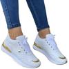 Fashion 2025 Hot Sale Ladies Shoes Lace-up Women's Vulcanize Shoes Fashion Color Matching New Sewing Plus Size Outdoor Casual Shoes