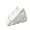 §Sundries Organizer Cheese Remote Control Storage Box 3 Grids Creative Pen Holder Save Space Desktop Storage Rack Bedroom