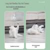 Strong Suction Cup Cat Teaser: Steel Wire, Feather & Bell Interactive Toy