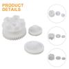 Children's Electric Ride On Car Plastic Gear Replacement Set Compatible with For Gearbox 550 and 390 Motor Models