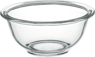 Iwaki AGC Techno skleněná tepelně odolná skleněná mísa kulatá 500 ml Vnější průměr Bezpečný design širokých úst pro snadné míchání přísad Nízký střed