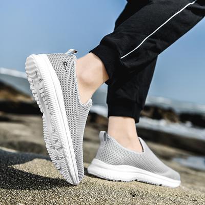 Summer Men Shoes Loafers Light Walking Breathable Summer Comfortable Casual Shoes Men Sneakers