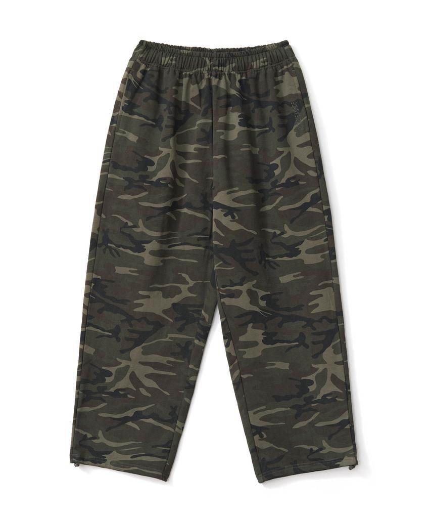 TAKEASY Giant Fit Solid Sweatpants (Camo Khaki)