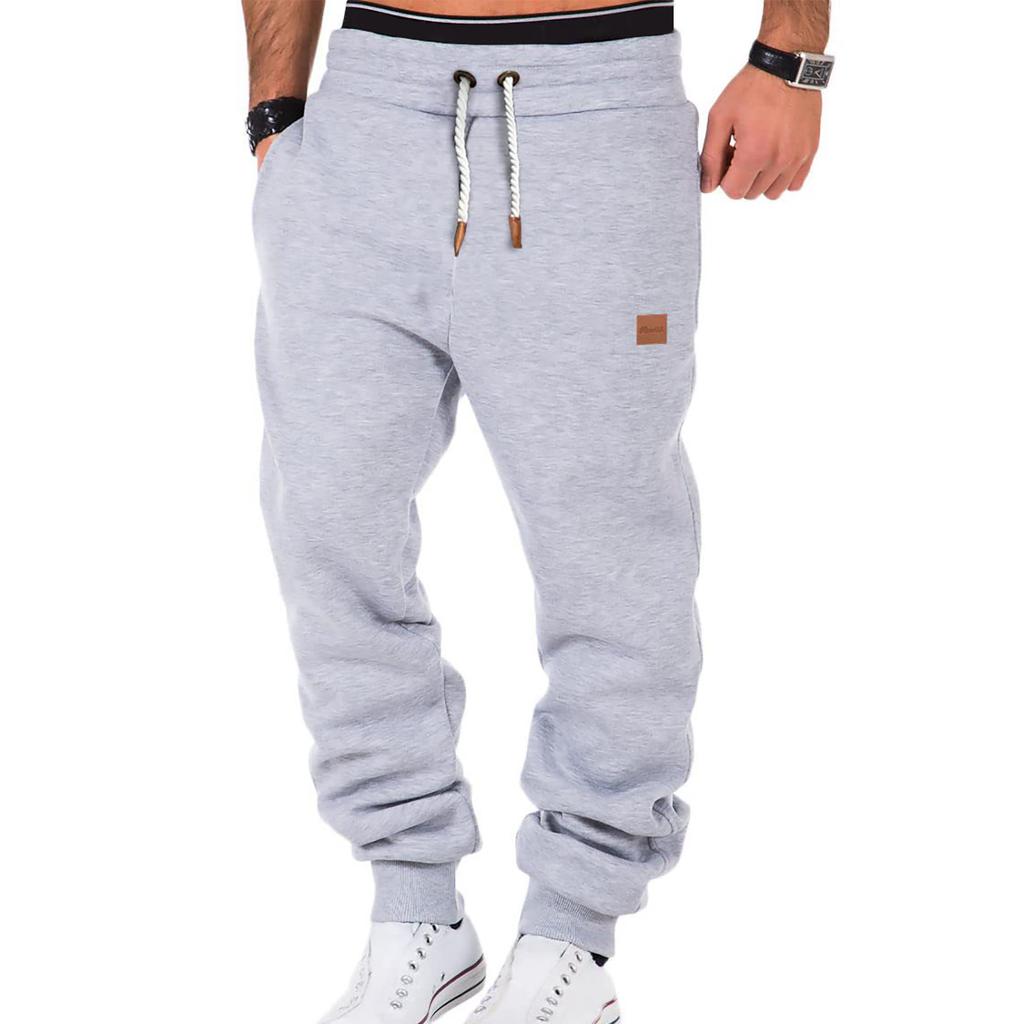 Summer Men's Pants Fashion Casual Loose Stretch Sports Jogger Men Plus Size Tracksuit Pants Skin Friendly Comfort
