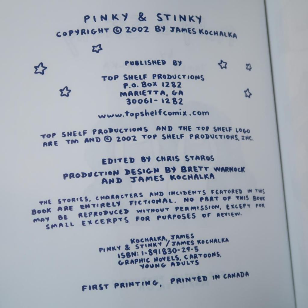 [USED] Sale! Foreign Books: Pinky & Stinky (Foreign comics, children's books, English learning)