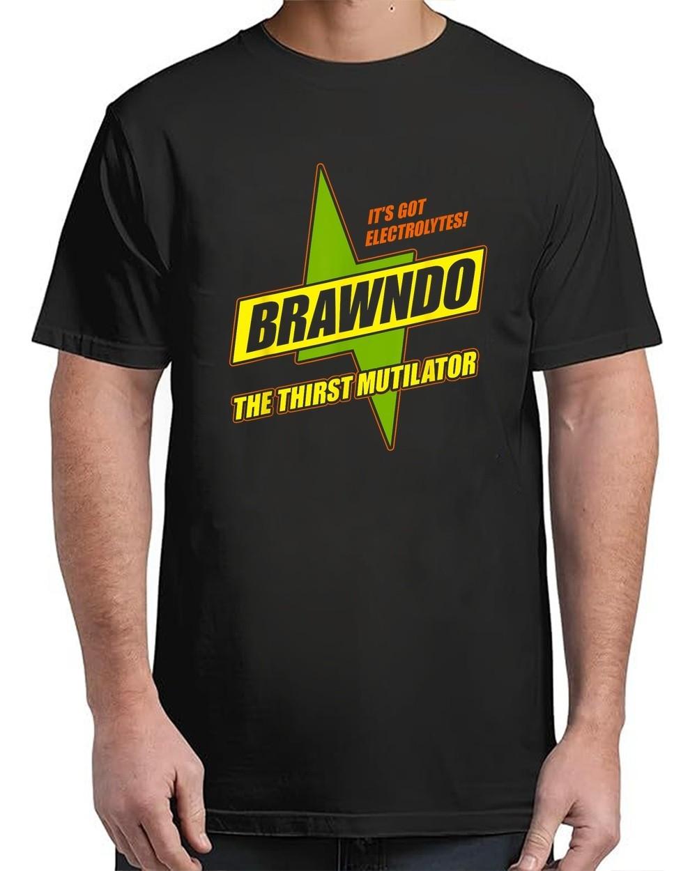 Brawndo Vintage Adult S-4XL T-Shirt S разноцветный