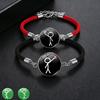 1Pc Glow In Dark Sun Moon Lover Couple Bracelet, Handmade Beaded Braided Unisex