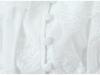 Women's Spring White Lace Cami Top & Ruffle Trim Embroidered Skirt Set