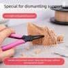Detail Flat Nose Pliers for 3D Print Support Removal, Steel Smooth Face Mini Tool for Model Finishing Fine Tasks