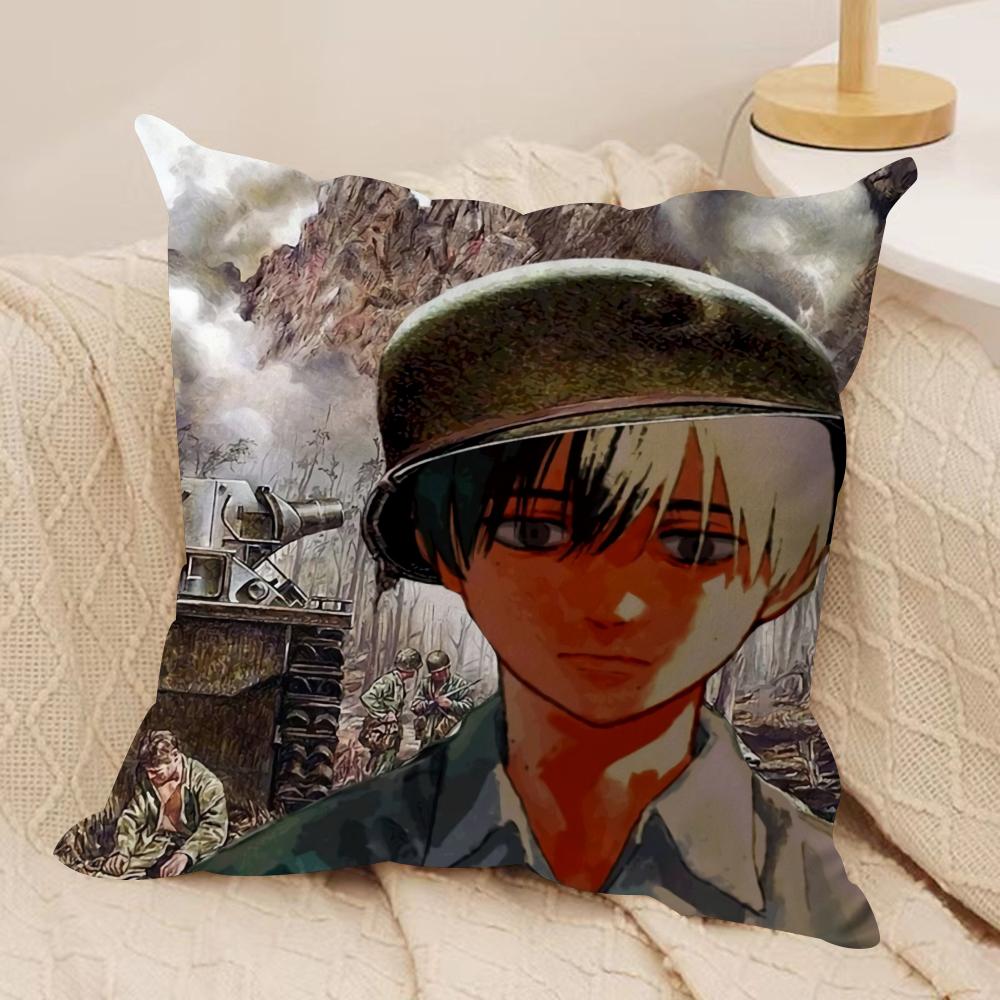 The Summer Hikaru Died Cushion Cover Soft Plush Fabric Double-Sided Printed Sofa Cushion Cover for All Seasons Home Decor Gift