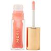 Merit Shade Slick Hydrating Tinted Lip Oil 0.23 Oz   7 Ml Jet  Sheer Natural