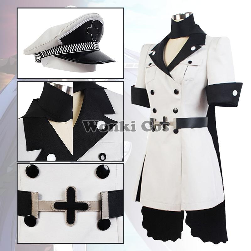 Akame Ga Kill Cosplay Esdeath Esdese Cosplay Costume Uniform With Hat Long Wig For Women Party Costumes