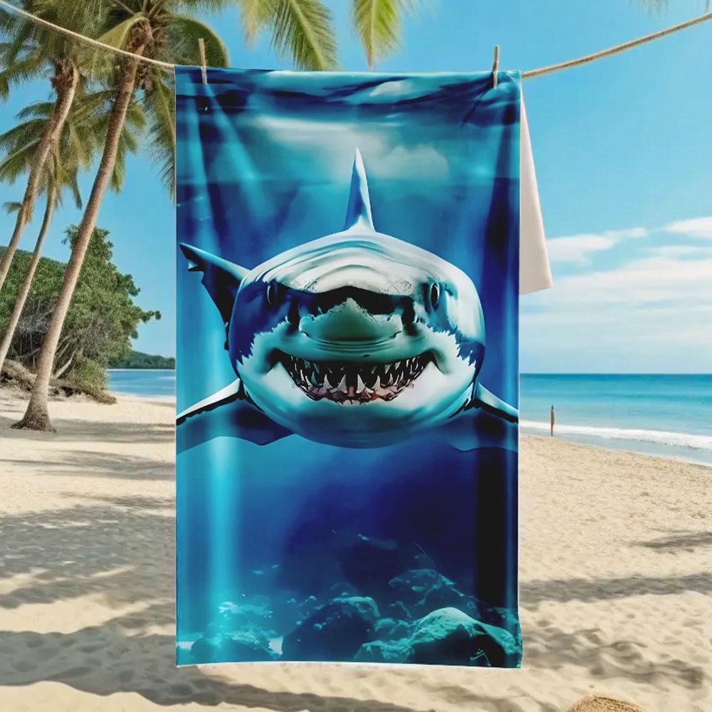2026 Mermaid Tail Beach Towel Printed Towel Seaside Vacation Absorbent Beach Towel