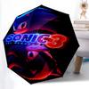 1pc Sonic the Hedgehog 3 Theme Fully Automatic Folding Portable Umbrella, 8 Iron Frames, Three-Fold Design, Suitable for All Seasons, Suitable for Out