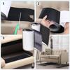 1set Wide Hook and Loop Tape with Adhesive, Nylon Self Adhesive Heavy Duty Strips Fastener for Sofa, Keep Couch Cushions from Sl