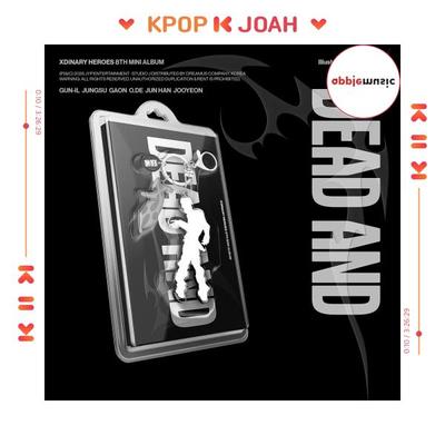 [POB] Xdinary Heroes [DEAD AND] 8th Mini Album (ILLUSTRATION KEYRING Ver.)