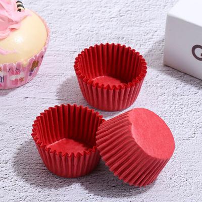 500/1000Pcs Mini Chocolate Paper Liners Muffin Cases Cake Liner Baken Pastry Tools Cupcake Wrappers Cake Paper Cups Tray