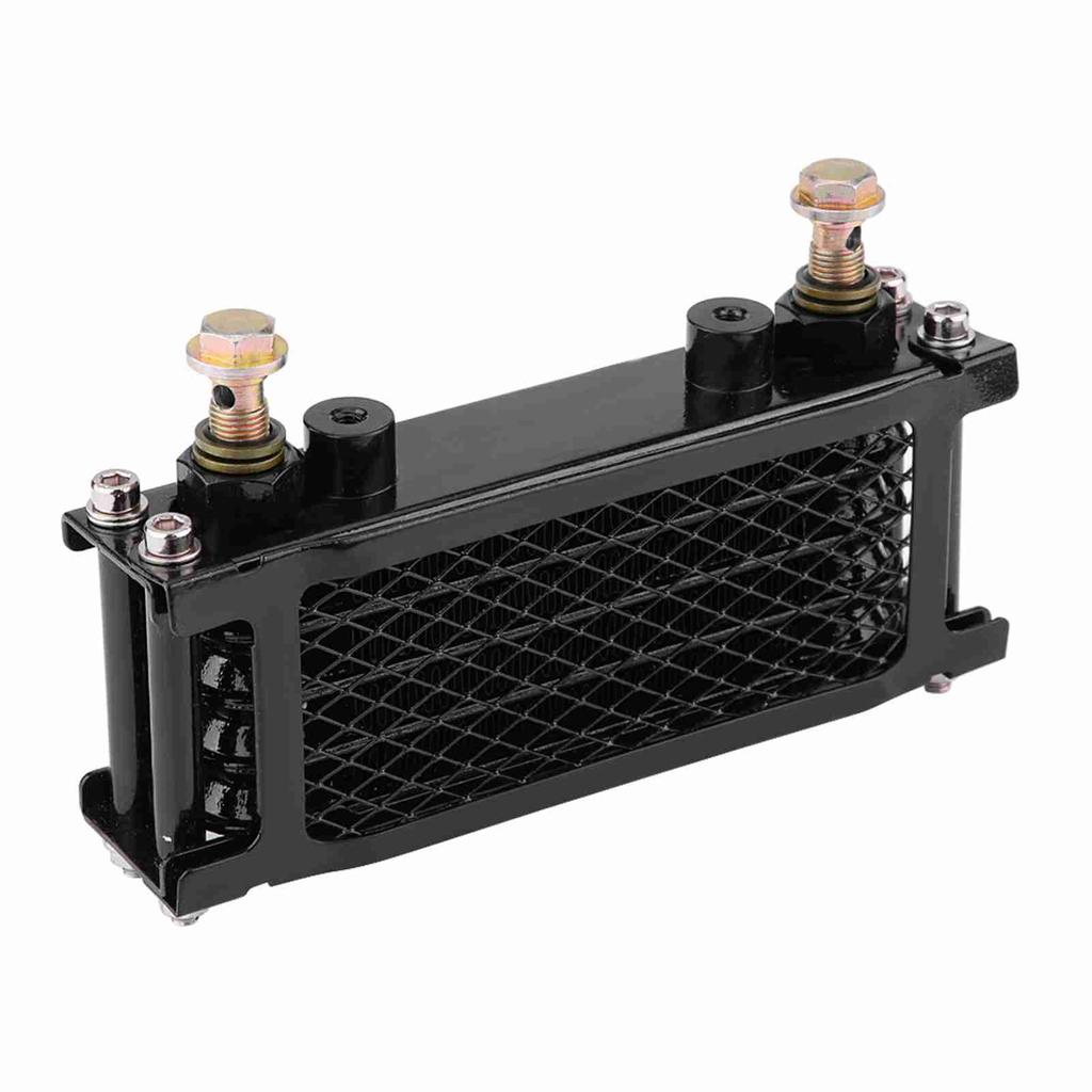 Engine Oil Cooler Oil Cooling System Kit for CB CG 100 ‑250 65ml Black