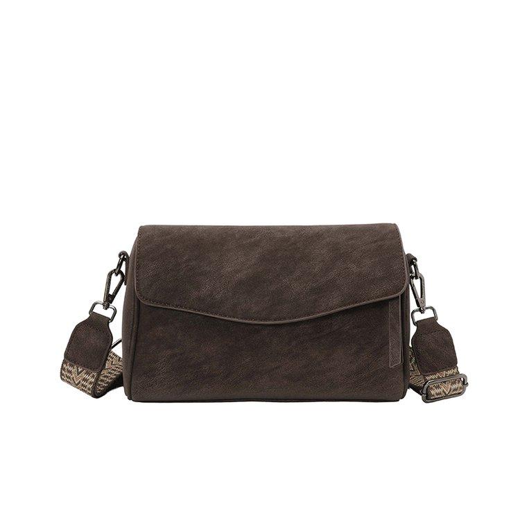 

New Winter Crossbody Bag Women Fashi Simple and Versatile for Daily Wear Shoulder Bag Small Square Textured Casual Evening Bag