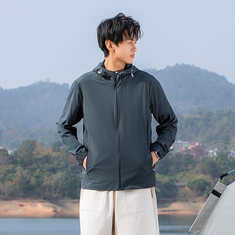 Original Yarn Couple Sunscreen Clothing Women's UPF50 + Outdoor UV Protection Skin Clothing Men's Commuter Sunscreen Clothing Group Buying