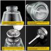 Nail Storage Refillable Glass Bottles Empty Liquid Press Pump Dispenser Nail Art Polish Remover Cleaner Makeup Manicure Tools