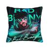 Bad Album Cute Pattern Square Pillow Covers Polyester Room Bunny Cushion Cover Creative Home Decoration Pillow Cover 45*45