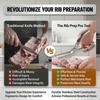 1PCS Rib Prep Pro Rib Membrane Remover Tool Guide Trimming Peeling Ribs Rib Membrane Remover Grilling Tools Accessories