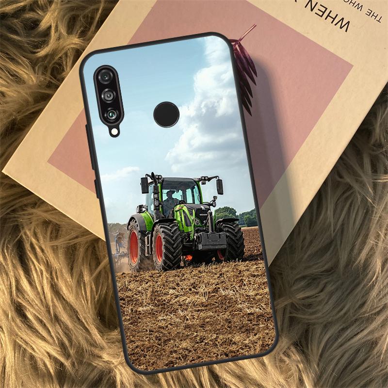 Farm Vehicle Tractor For Huawei Nova 11i 12i 3i 7i 8i 9 10 SE Y60 Y61 Y70 Y72 Y73 Y90 Y91 P20 P30 P40 Lite Case