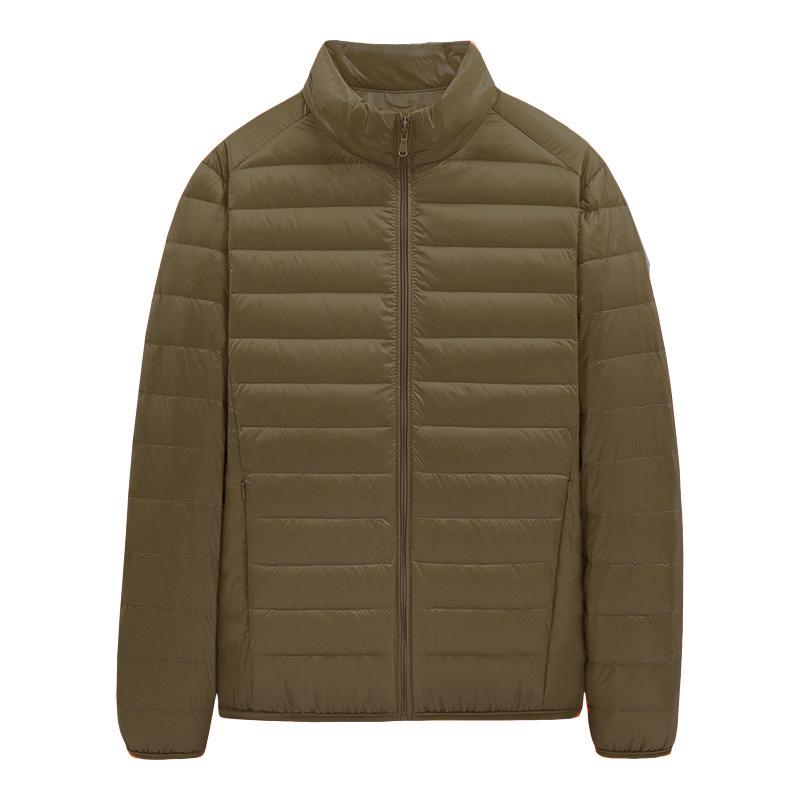 2024 Men's Trendy Winter Plus Velvet Light Cotton Jacket