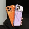 iPhone 17 Pro Max Case - Large Window, Lychee Pattern, Magnetic Suction, Leather Texture, Full Coverage