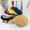 Delicate And Breathable Japanese Retro Thin Cotton Yarn Breathable Beret Children'S Spring And Summer Painter Hat Bud Hat