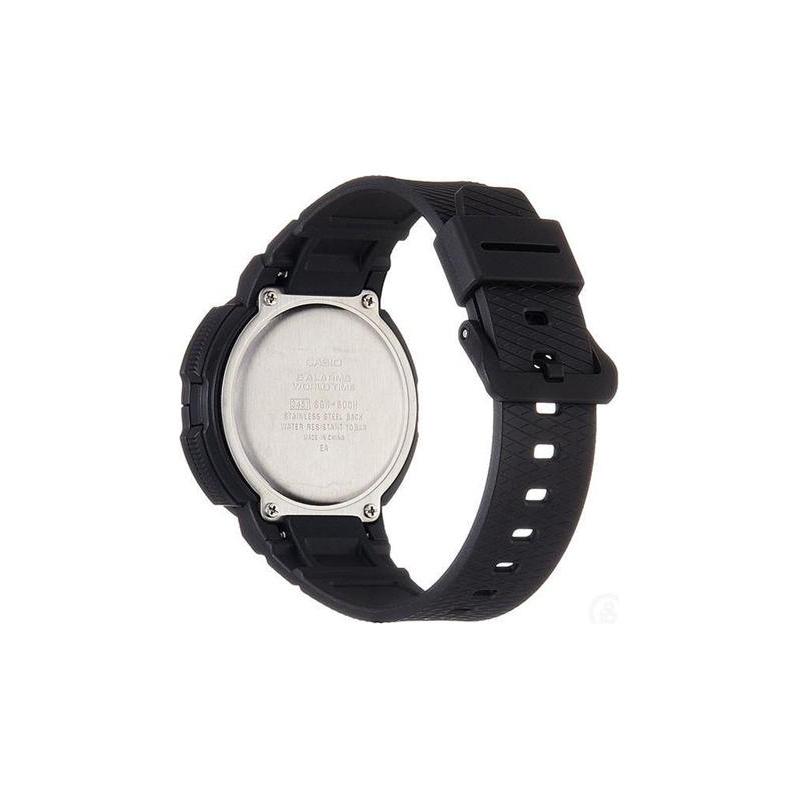 Casio pointer digital dual display quartz movement resin strap Japanese and Korean watch men's watch gray dial SGW-600H-1B
