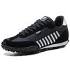Kappa Classic Versatile Non-Slip Durable Synthetic Leather Low-Top Casual Running Shoes Unisex sneakers Black K0DU5MG16CJ-990