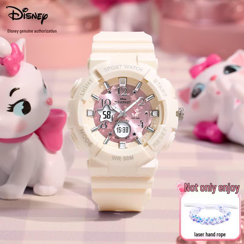 Disney Girls Multifunction Waterproof Electronic Sports Watch
