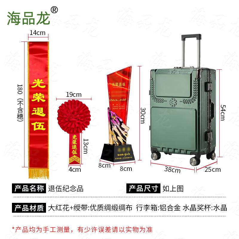 Retirement Commemorative Gift Set with Luggage