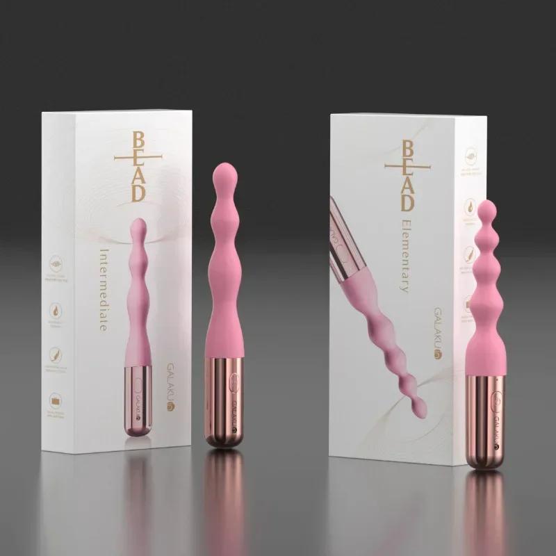 Anal Bead Vibrator Butt Plug Prostate Massager Dildo Vibrator Clitoris Stimulator Anal Sex Toys for Women Men Masturbation