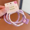 Elastic Women's Hair Ties 2025: Durable High-Elasticity Ponytail Bands
