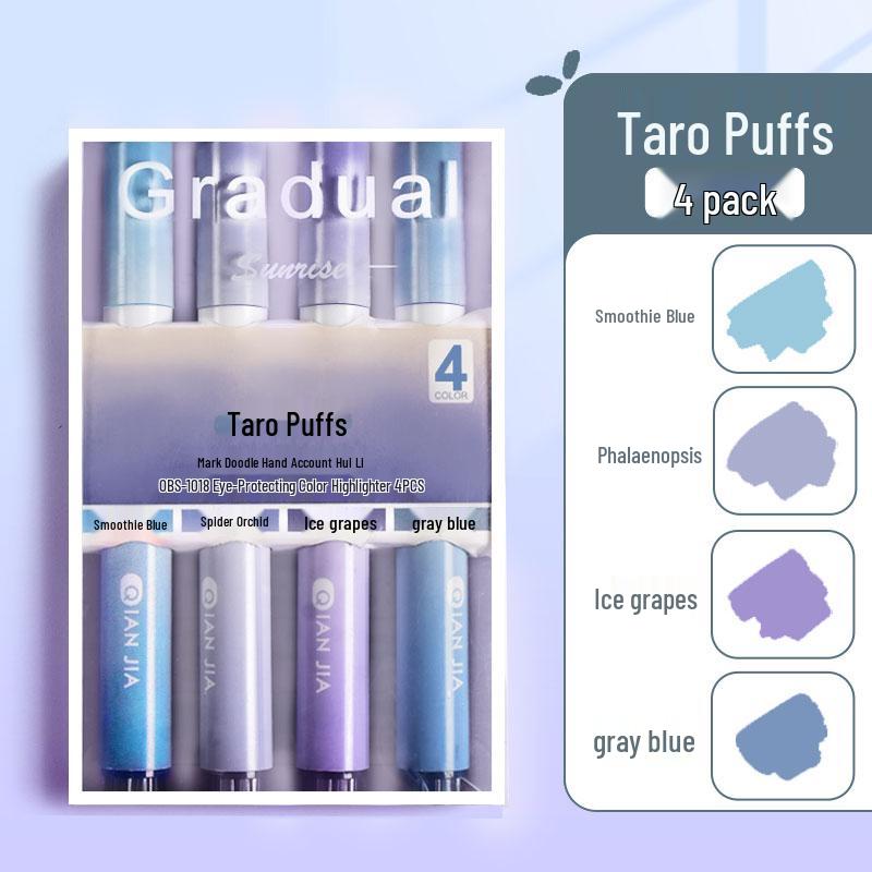 

Long-lasting Pastel Fluorescent Markers - Eye-Friendly Highlighters for Students & Note-Taking