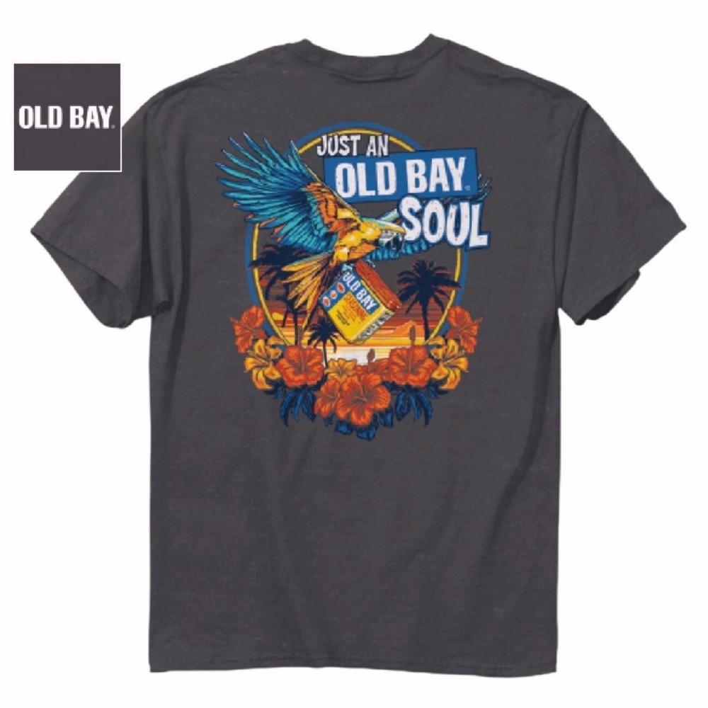 Just an Old Bay Soul Tropical Short Sleeve T-Shirt NEW Fast Free Ship Unisex T-Shirt