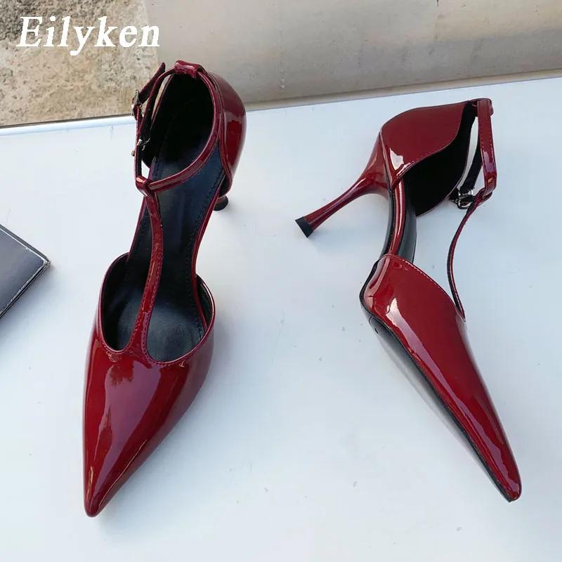 Fashion Luxury Women's High Heels Spring Autumn Brand Women Shoes Fashion Pointed Toe Ladies Elegant Hollow Out Sandal Zapatilla De Muje