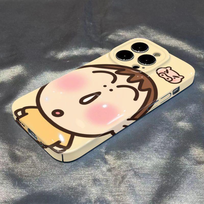 

Shin-chan Stylish Anti-Drop Case for iPhone 17 Pro Max/16/15 iPhone 13 Pro