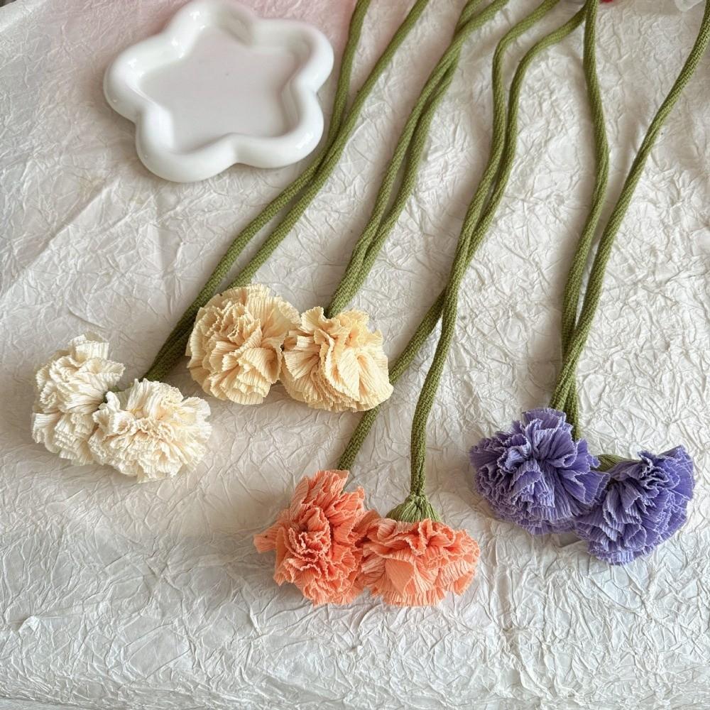 Adjustable Curtain Buckle Decorative Carnation Curtain Tie Rope Elegant Curtain Tiebacks  Bedroom