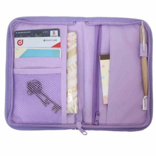 K Company Sanrio Characters Multi-Function Flat Pouch Kuromi SAC-TFP-KU