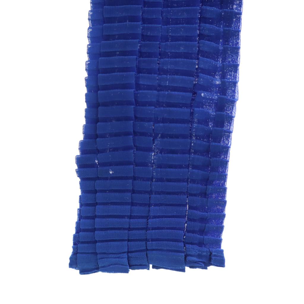 ISSEY MIYAKE 90s Old Long sleeve High neck Cut blue Women Used