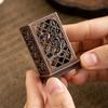 Alloy Censer Incense Holder Square Vertical Incense Burner Indoor Aromatherapy Home Ornament Chinese Incense Burners