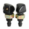 2Pcs Universal Car Front Windshield Wiper Washer Nozzles Jet Sprayer Sprinkler Water Spout Outlet Auto Accessories