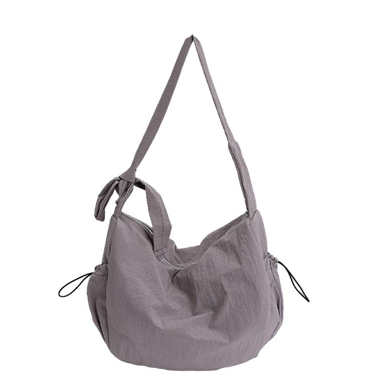 Women's Large Capacity Shoulder Bag Solid Color Crossbody Bag