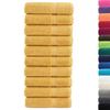 VidaXL Essuie-mains de Qualité Supérieure 10 pcs, Serviettes de Bain, Serviettes à Main, Débarbouillettes de Salle de Bain, 137283