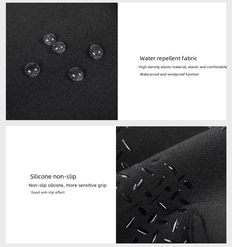 Mănuși calde de iarnă pentru bărbați pentru alergare în aer liber, alpinism, ciclism, antrenament de fotbal și protecție împotriva frigului.